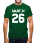 Made In '26 Mens T-Shirt Made In '26 Mens T-Shirt