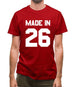 Made In '26 Mens T-Shirt Made In '26 Mens T-Shirt