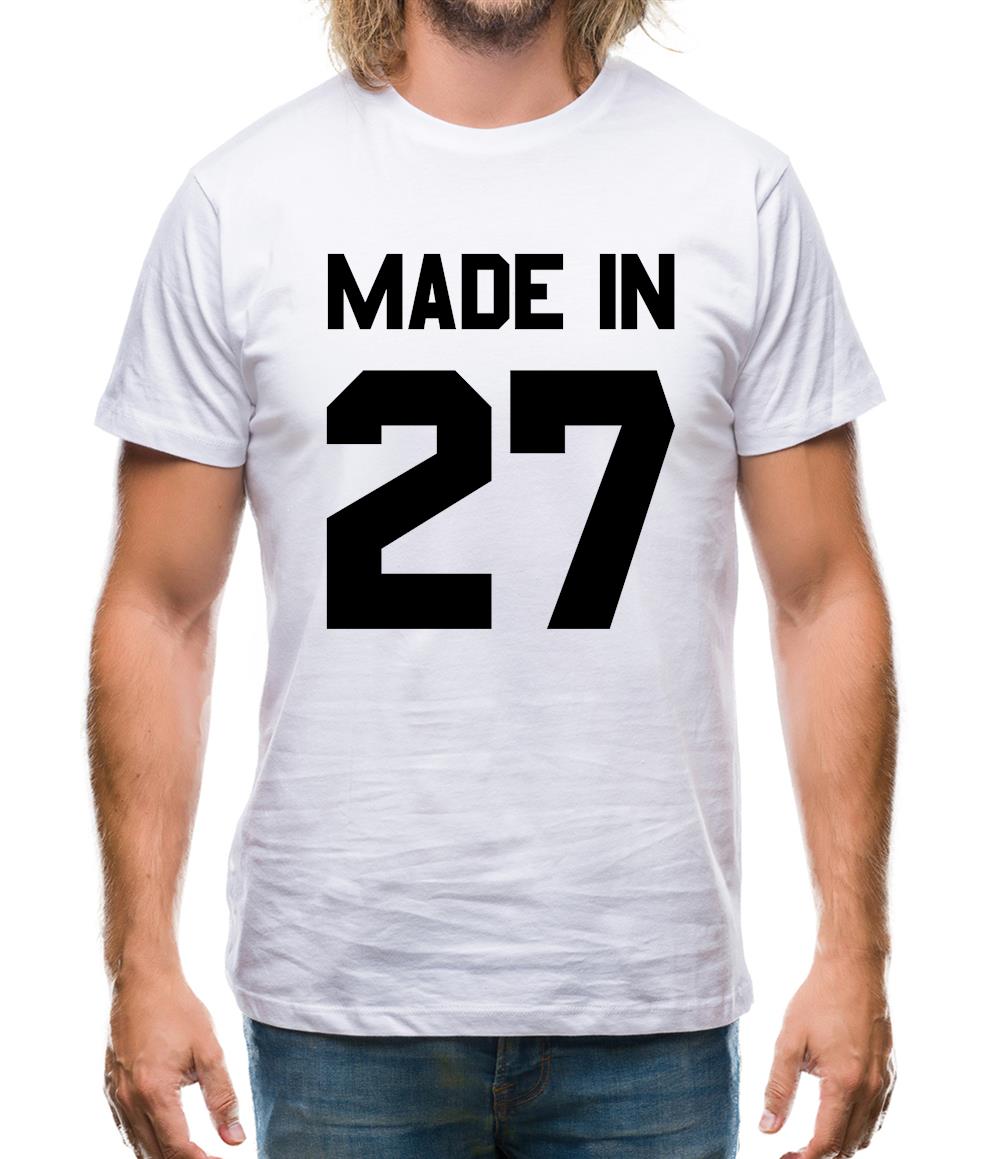 Made In '27 Mens T-Shirt Made In '27 Mens T-Shirt