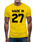 Made In '27 Mens T-Shirt Made In '27 Mens T-Shirt