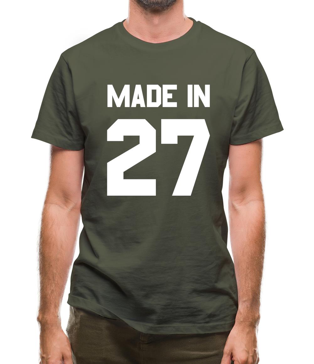 Made In '27 Mens T-Shirt Made In '27 Mens T-Shirt