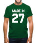 Made In '27 Mens T-Shirt Made In '27 Mens T-Shirt