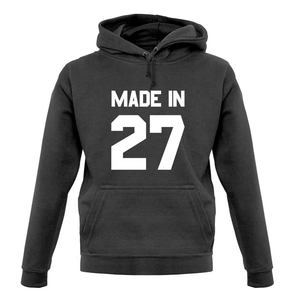 Made In '27 unisex hoodie Made In '27 unisex hoodie