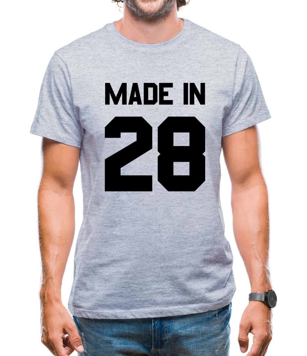 Made In '28 Mens T-Shirt Made In '28 Mens T-Shirt