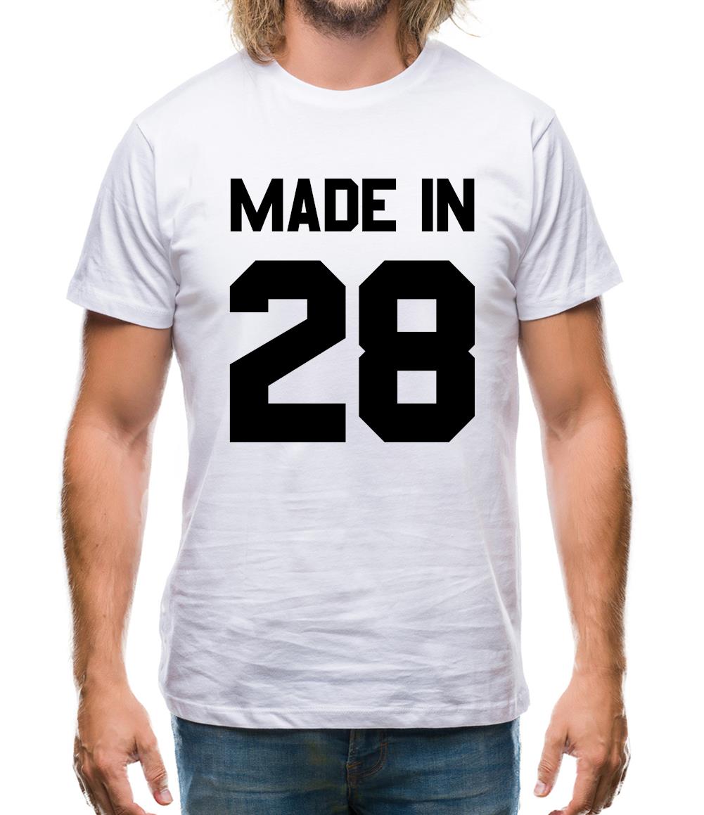 Made In '28 Mens T-Shirt Made In '28 Mens T-Shirt