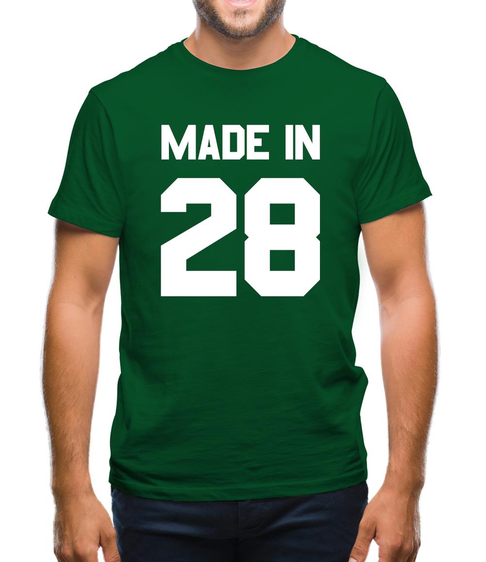 Made In '28 Mens T-Shirt Made In '28 Mens T-Shirt