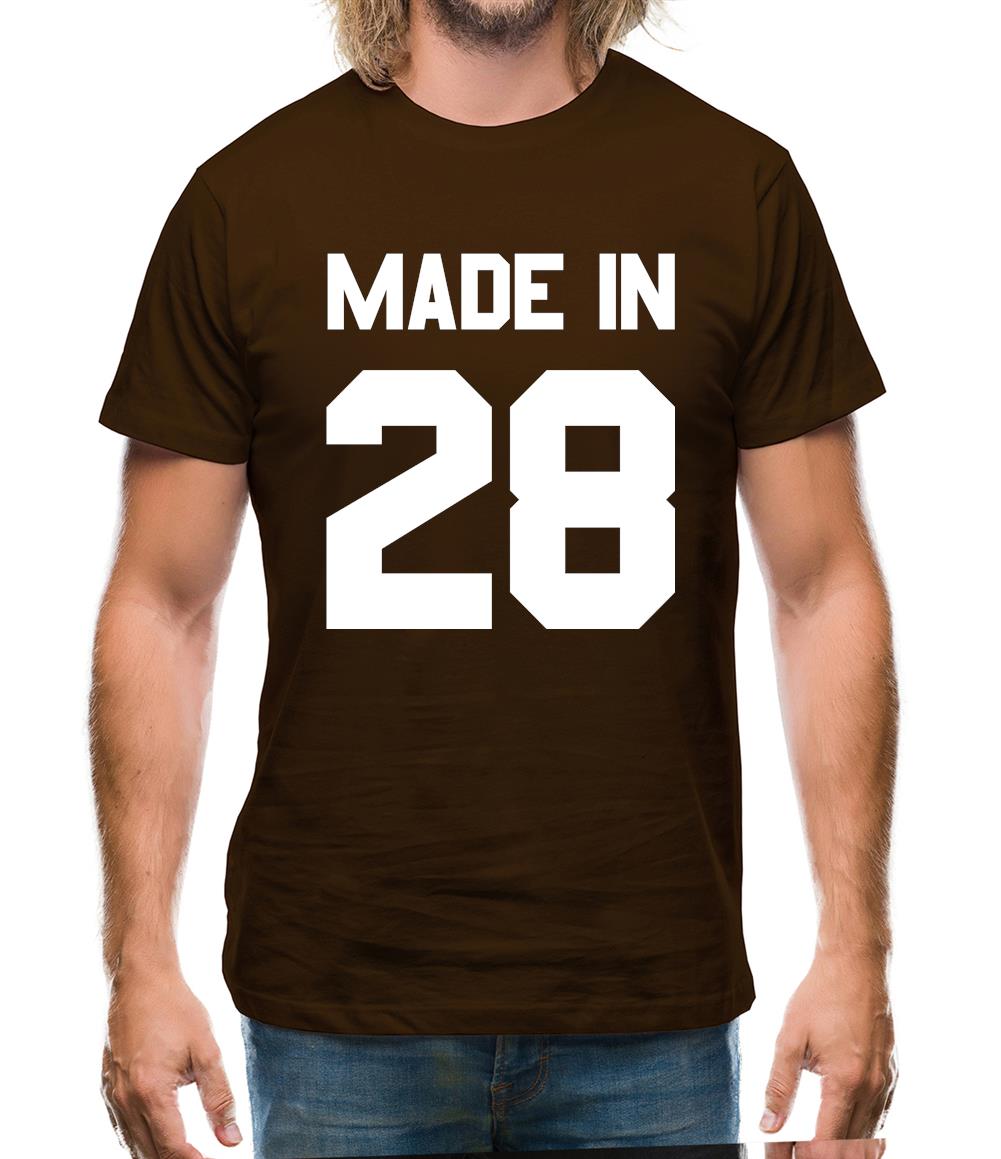 Made In '28 Mens T-Shirt Made In '28 Mens T-Shirt