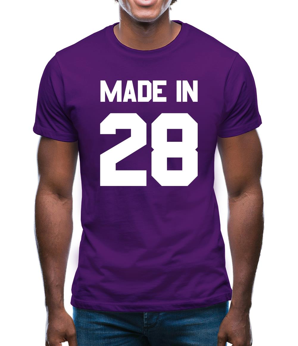 Made In '28 Mens T-Shirt Made In '28 Mens T-Shirt