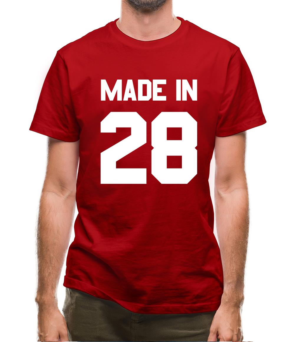 Made In '28 Mens T-Shirt Made In '28 Mens T-Shirt