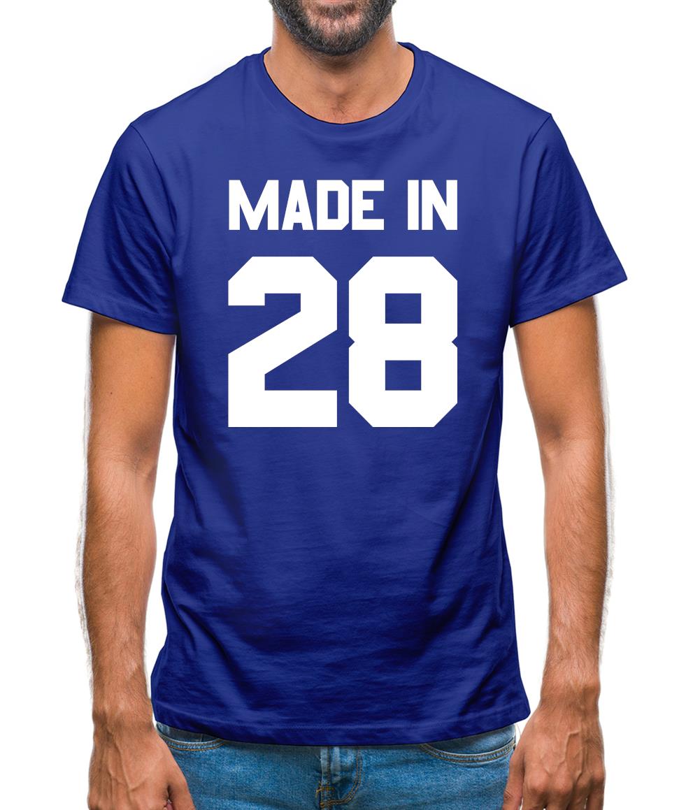 Made In '28 Mens T-Shirt Made In '28 Mens T-Shirt