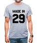 Made In '29 Mens T-Shirt Made In '29 Mens T-Shirt