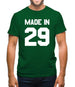 Made In '29 Mens T-Shirt Made In '29 Mens T-Shirt
