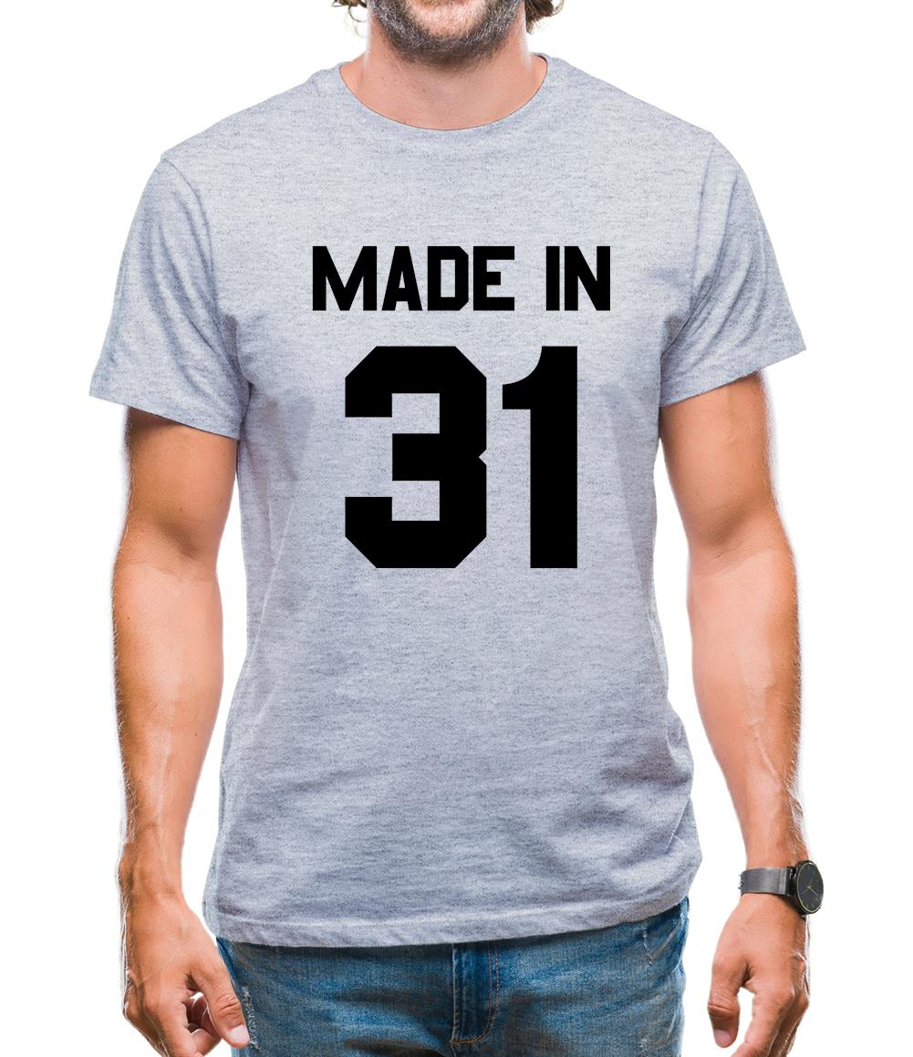 Made In '31 Mens T-Shirt Made In '31 Mens T-Shirt