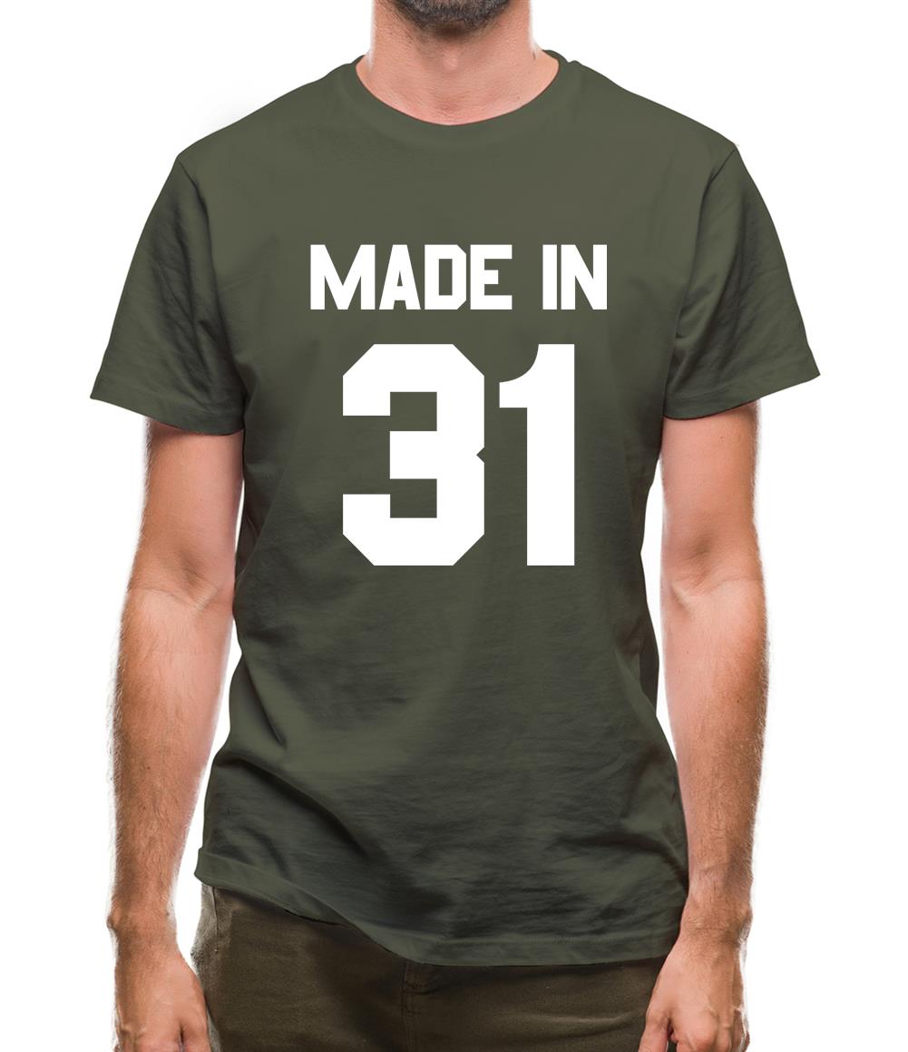 Made In '31 Mens T-Shirt Made In '31 Mens T-Shirt