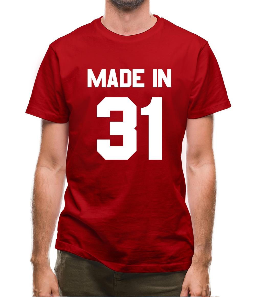 Made In '31 Mens T-Shirt Made In '31 Mens T-Shirt