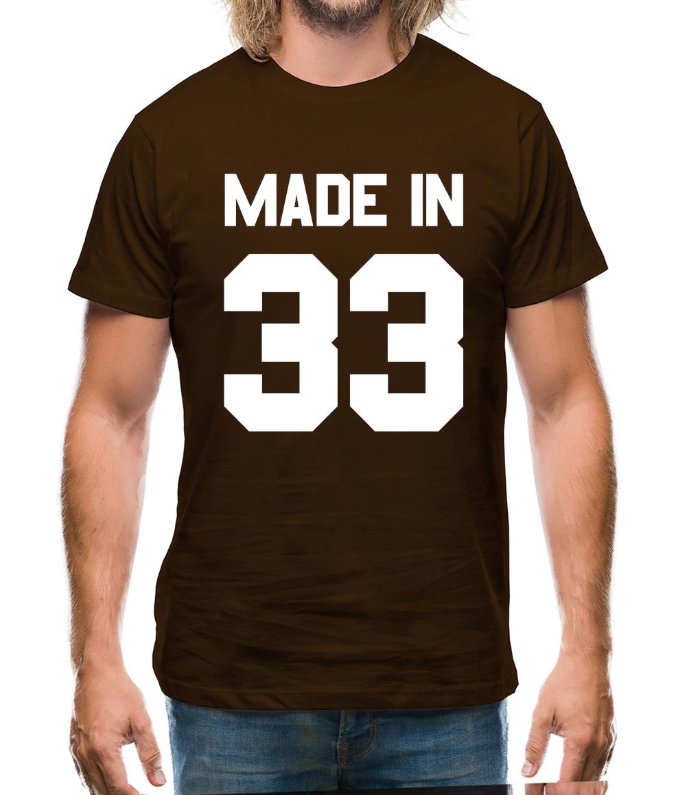 Made In '33 Mens T-Shirt Made In '33 Mens T-Shirt