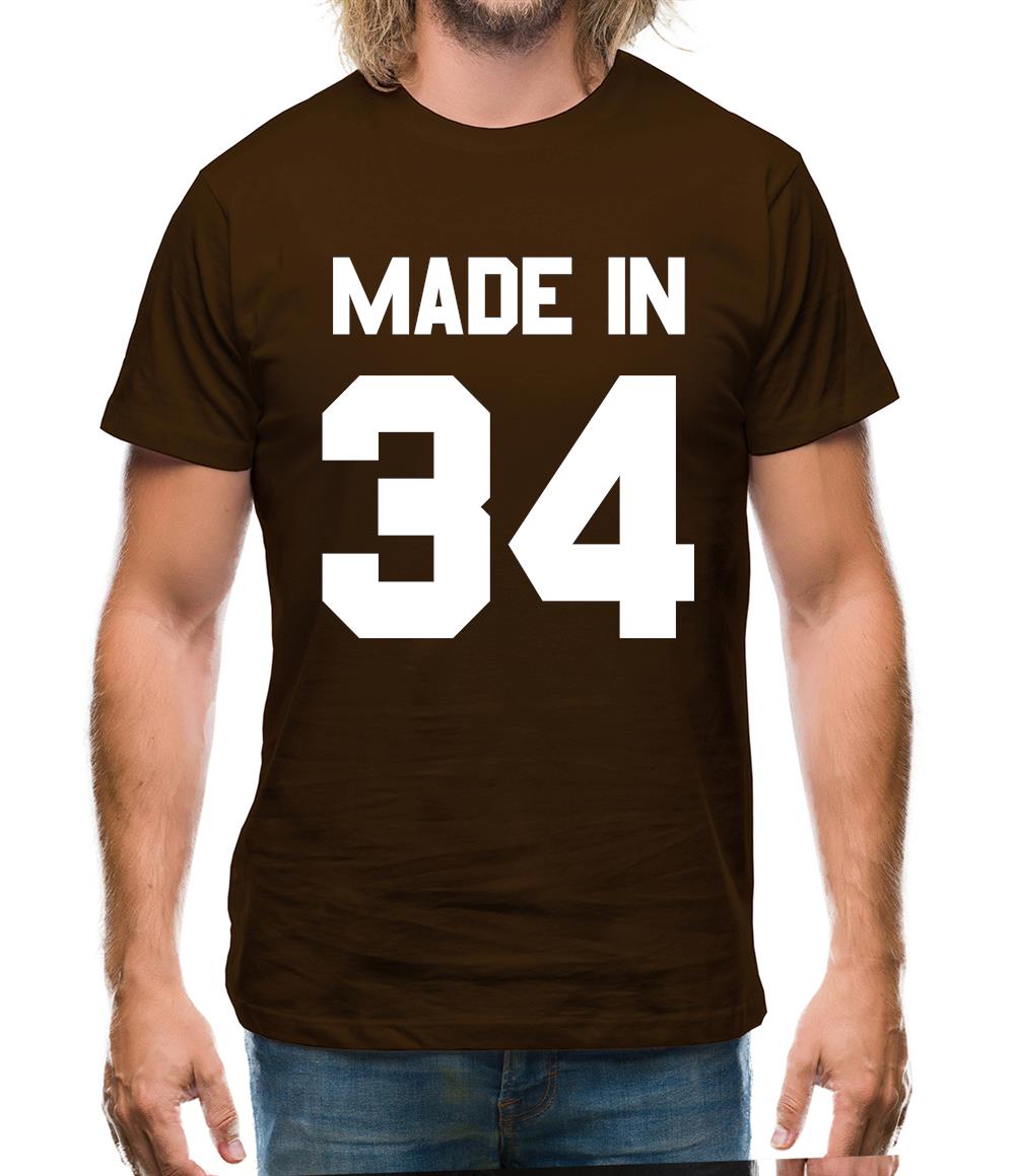 Made In '34 Mens T-Shirt Made In '34 Mens T-Shirt