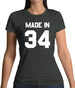Made In '34 Womens T-Shirt Made In '34 Womens T-Shirt