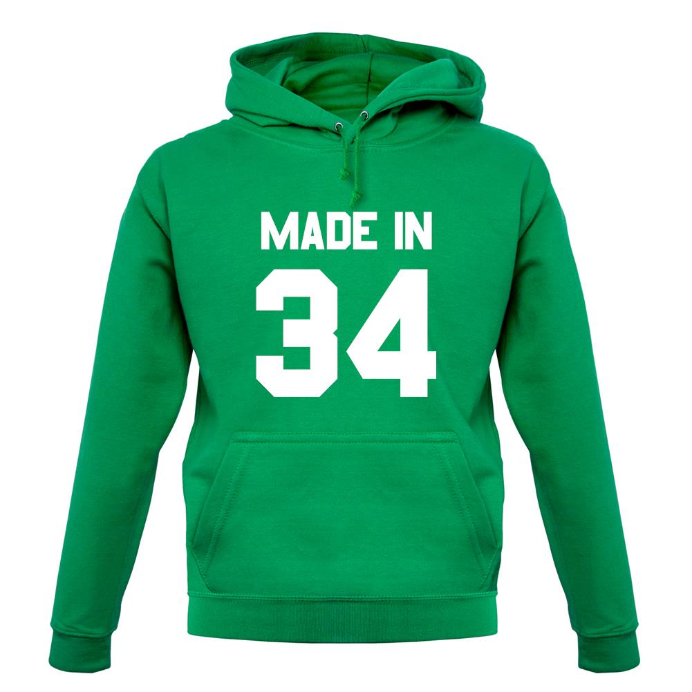Made In '34 unisex hoodie Made In '34 unisex hoodie
