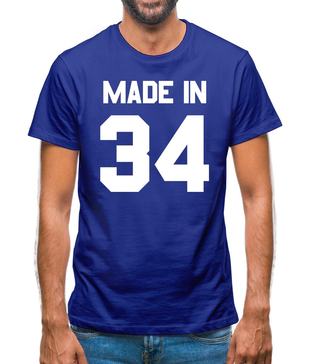 Made In '34 Mens T-Shirt Made In '34 Mens T-Shirt