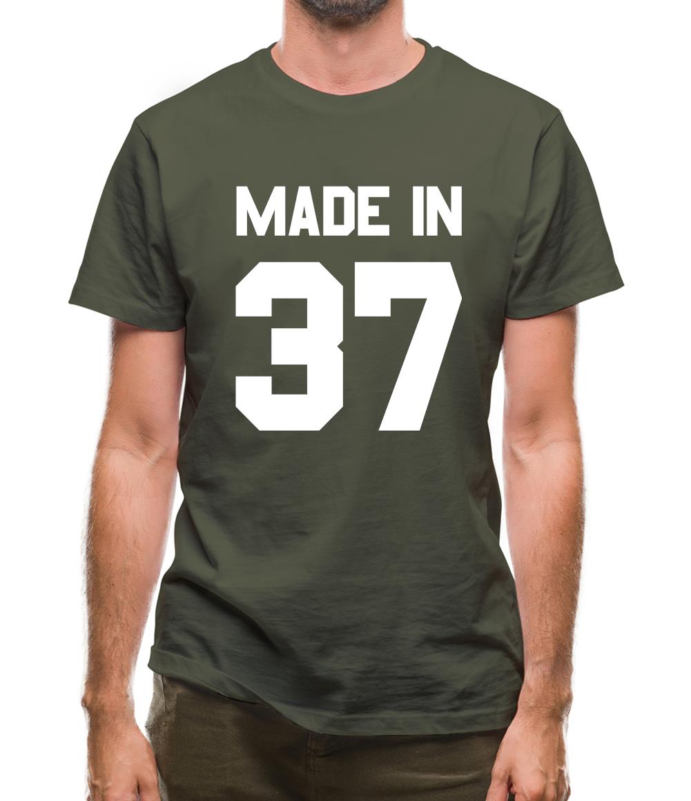 Made In '37 Mens T-Shirt Made In '37 Mens T-Shirt