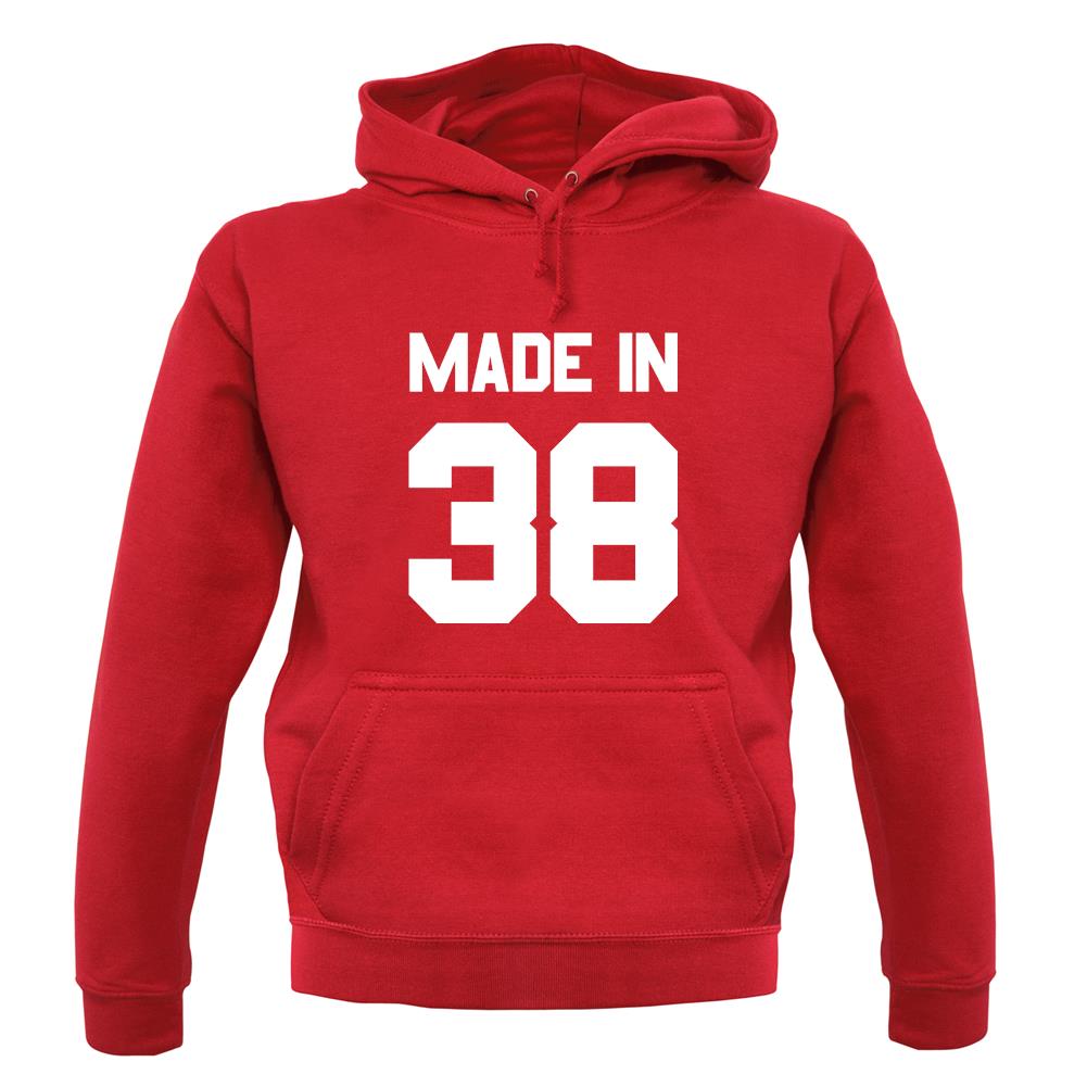 Made In '38 unisex hoodie Made In '38 unisex hoodie