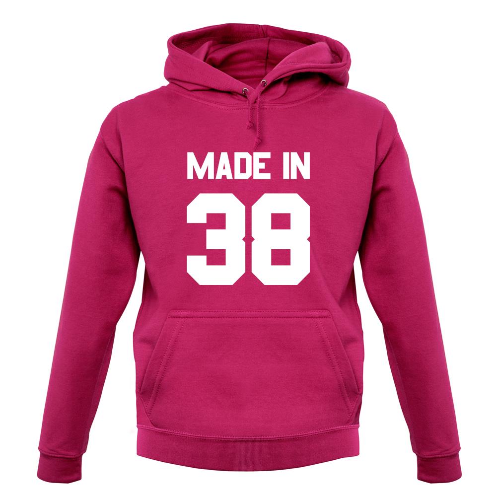 Made In '38 unisex hoodie Made In '38 unisex hoodie