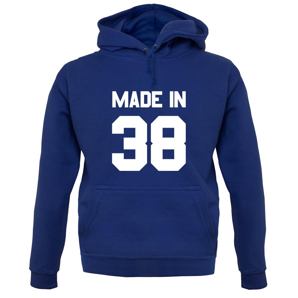 Made In '38 unisex hoodie Made In '38 unisex hoodie