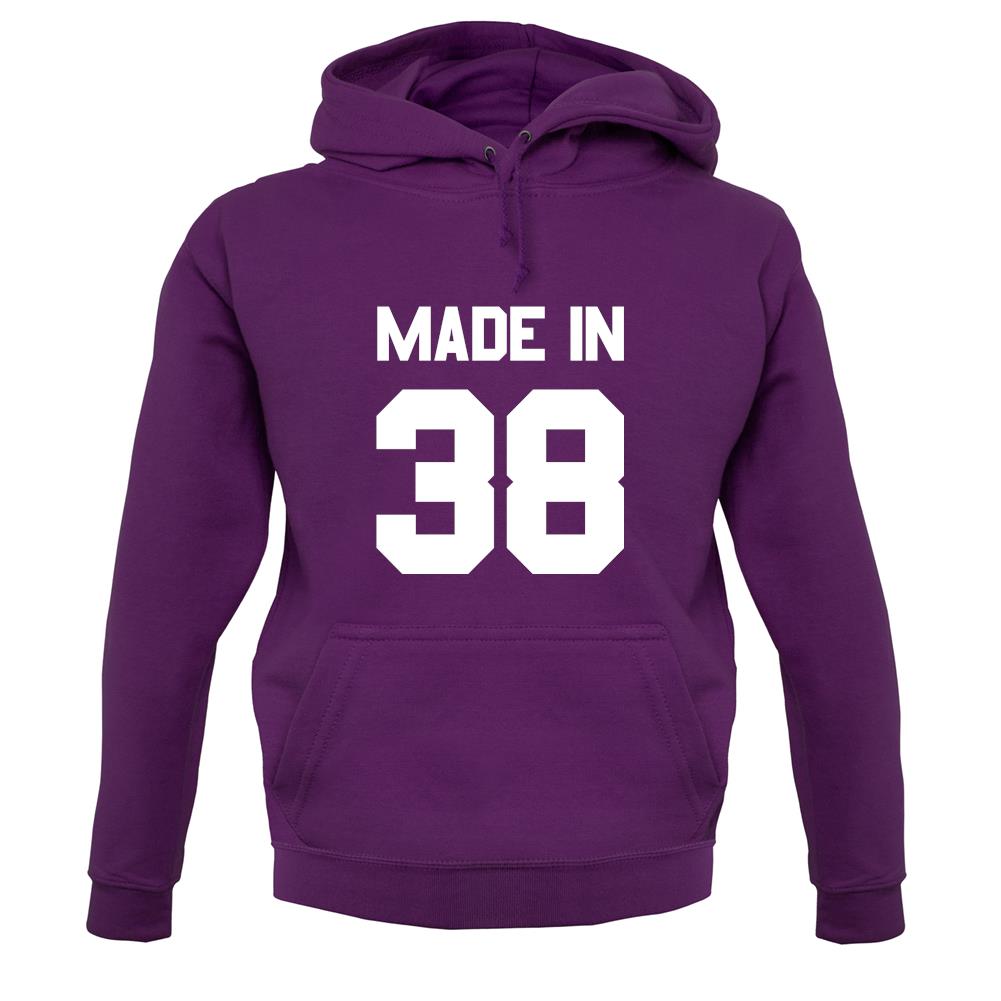 Made In '38 unisex hoodie Made In '38 unisex hoodie