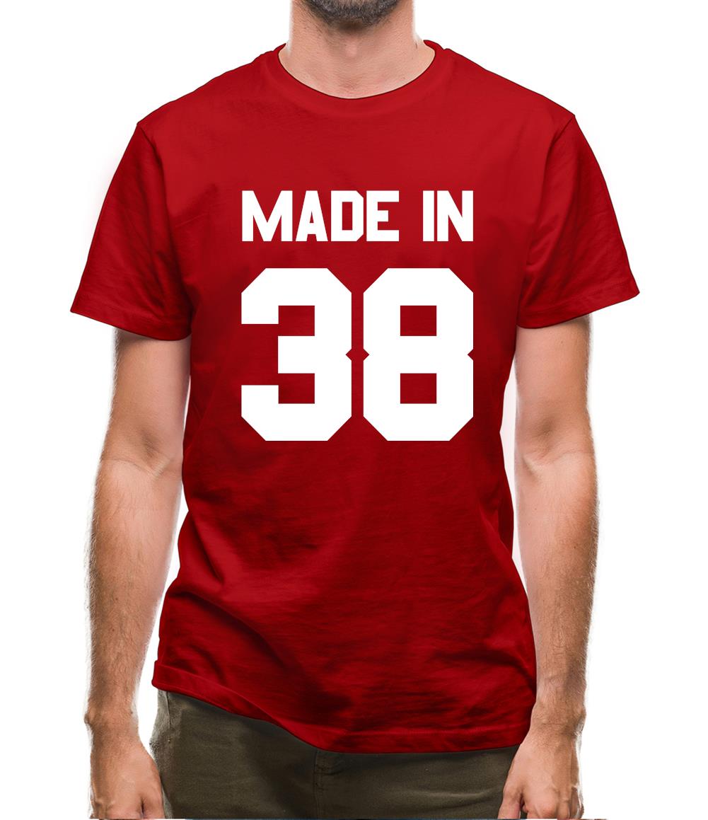 Made In '38 Mens T-Shirt Made In '38 Mens T-Shirt