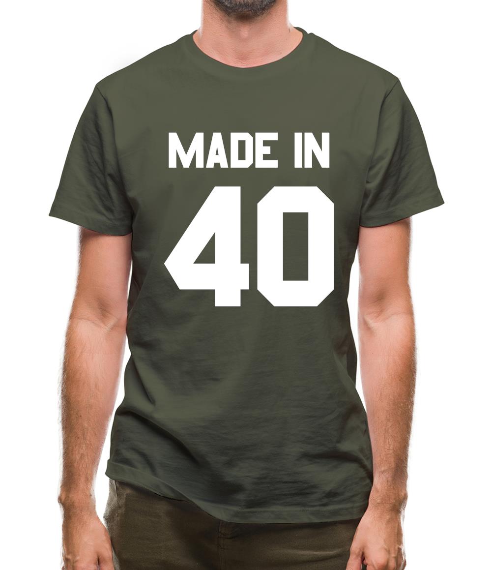 Made In '40 Mens T-Shirt Made In '40 Mens T-Shirt