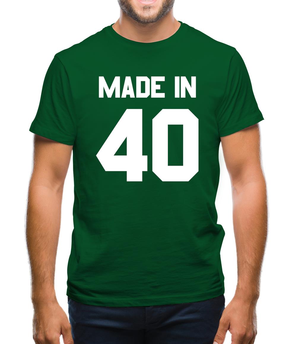 Made In '40 Mens T-Shirt Made In '40 Mens T-Shirt