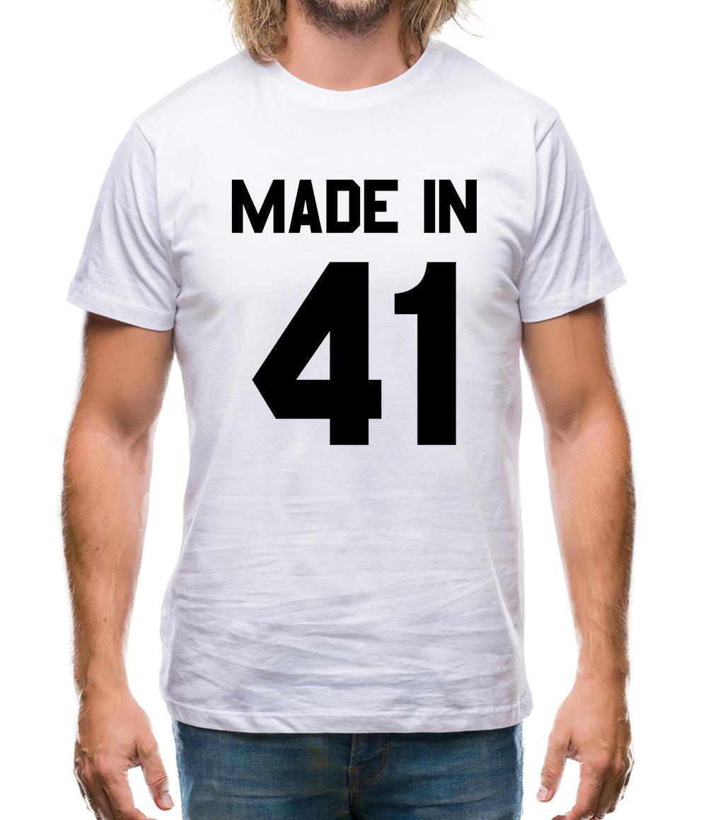 Made In '41 Mens T-Shirt Made In '41 Mens T-Shirt