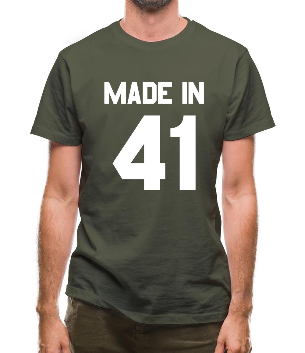 Made In '41 Mens T-Shirt Made In '41 Mens T-Shirt
