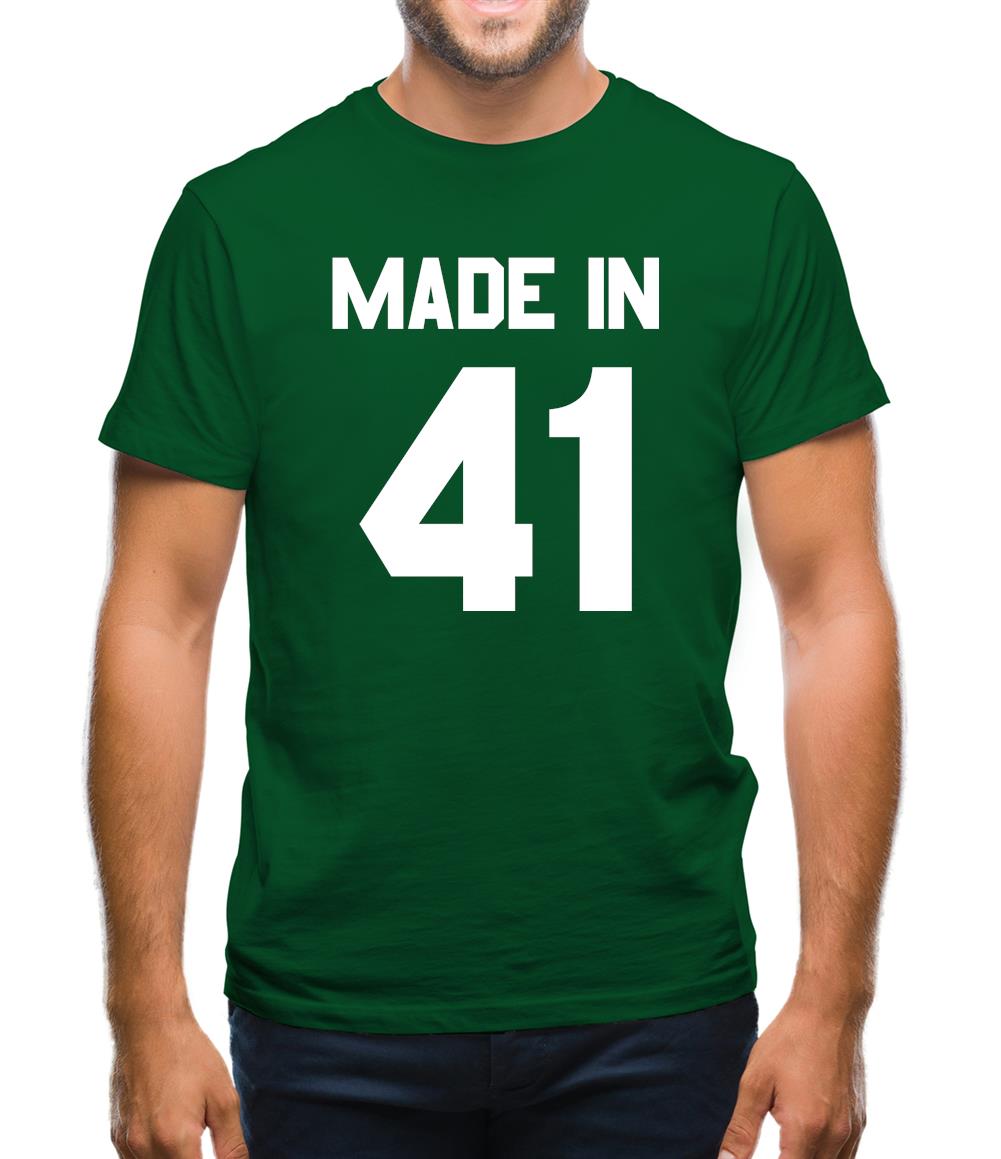 Made In '41 Mens T-Shirt Made In '41 Mens T-Shirt