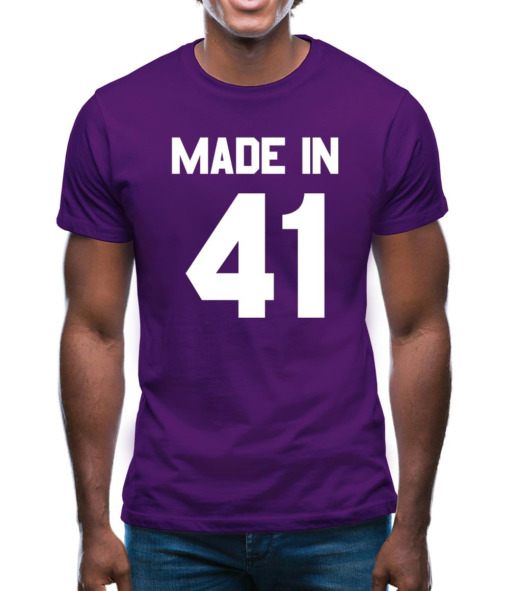 Made In '41 Mens T-Shirt Made In '41 Mens T-Shirt
