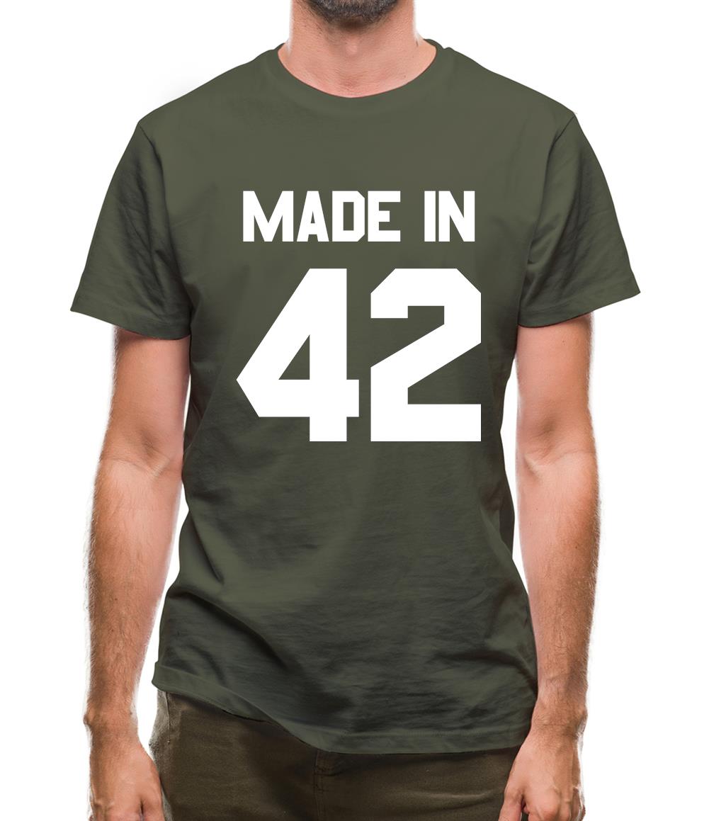 Made In '42 Mens T-Shirt Made In '42 Mens T-Shirt
