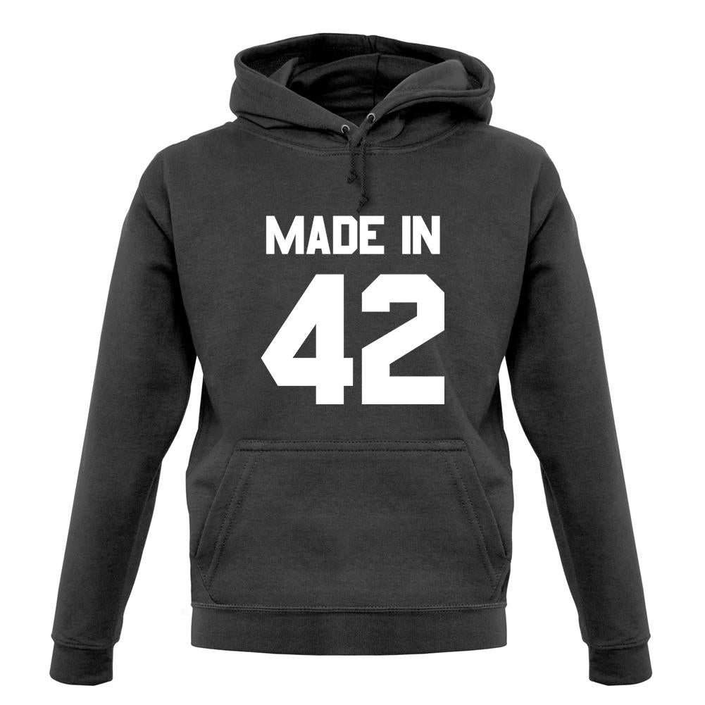 Made In '42 unisex hoodie Made In '42 unisex hoodie