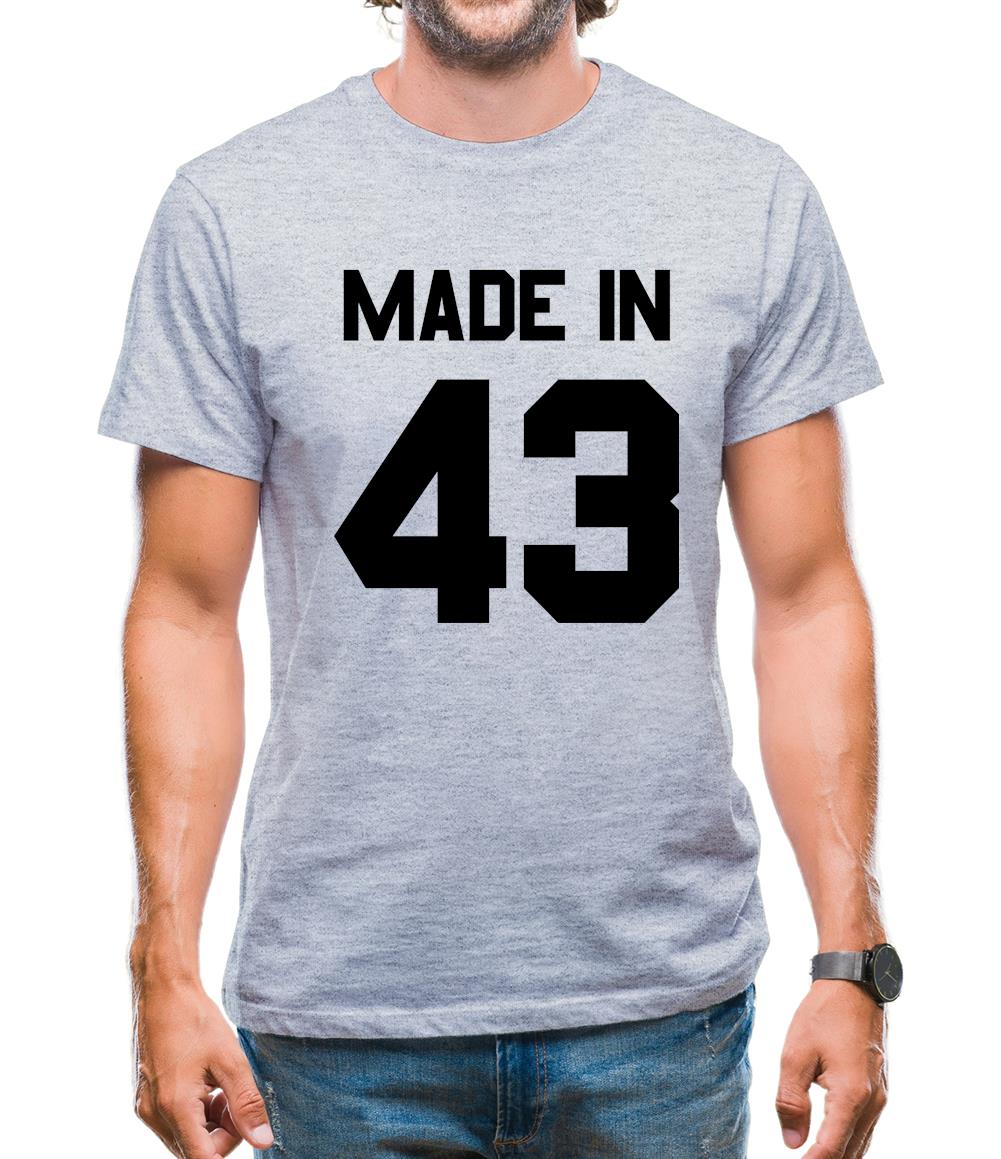 Made In '43 Mens T-Shirt Made In '43 Mens T-Shirt