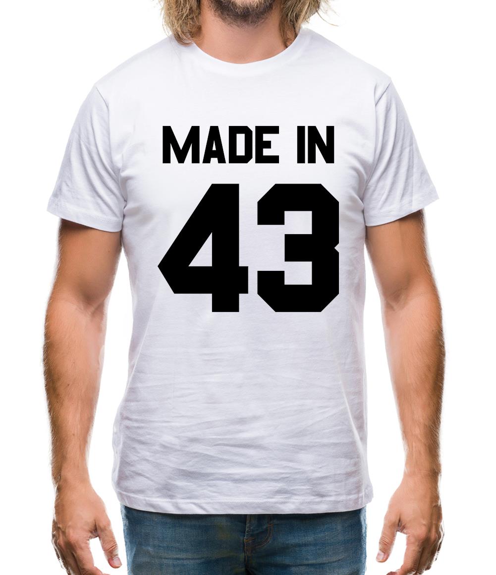 Made In '43 Mens T-Shirt Made In '43 Mens T-Shirt