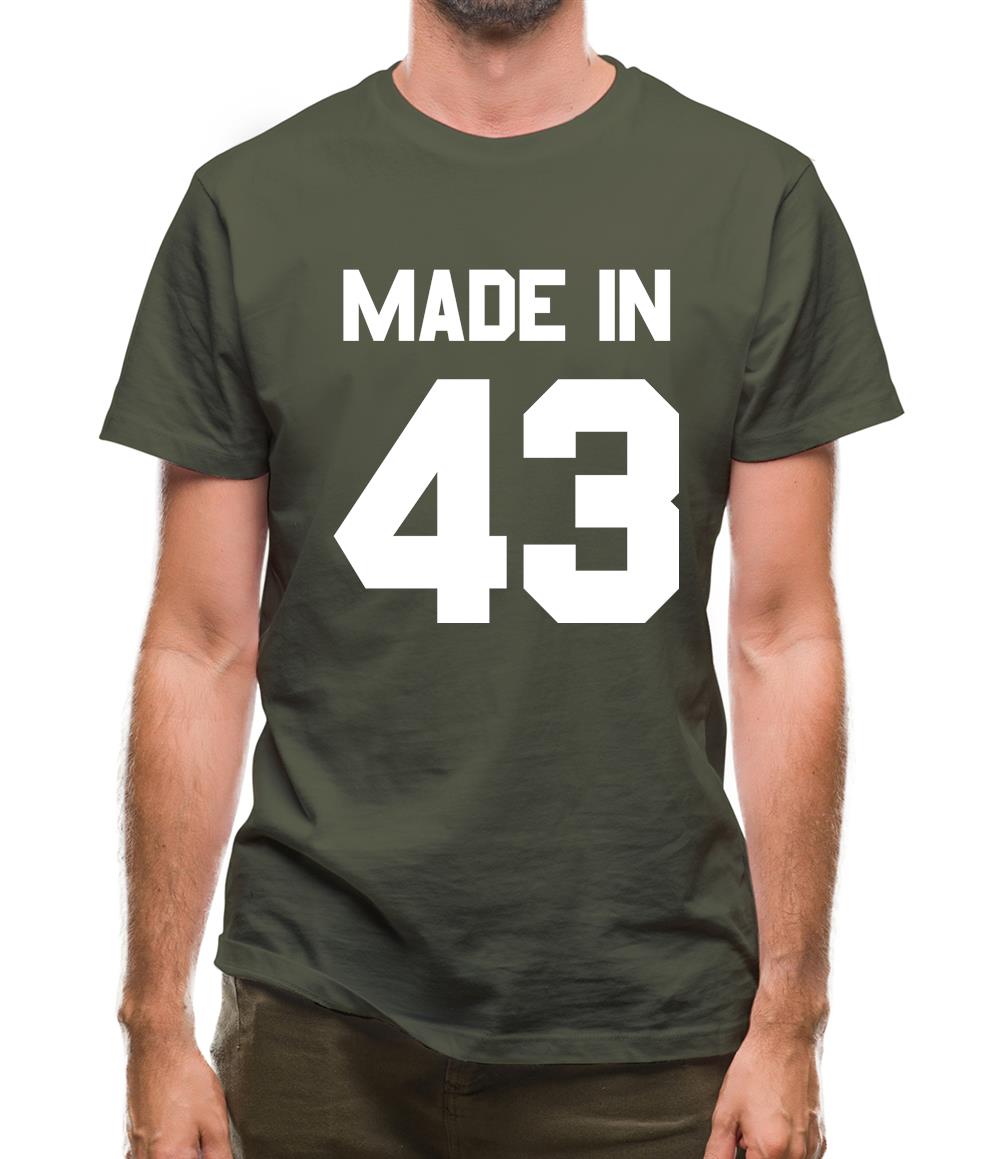Made In '43 Mens T-Shirt Made In '43 Mens T-Shirt