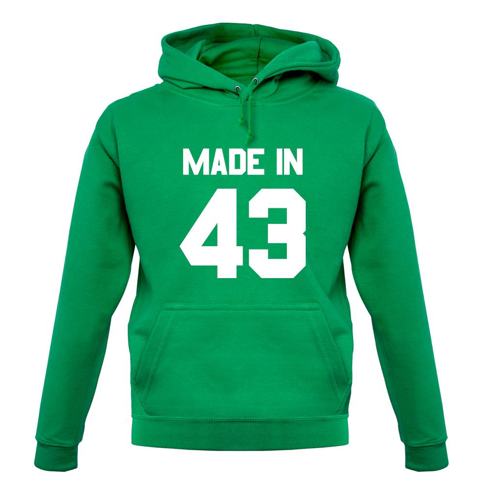 Made In '43 unisex hoodie Made In '43 unisex hoodie