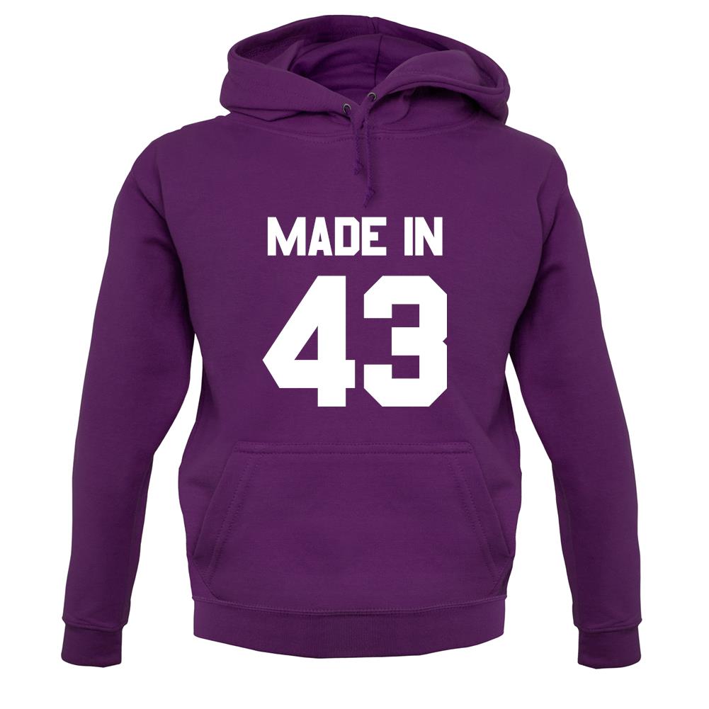 Made In '43 unisex hoodie Made In '43 unisex hoodie