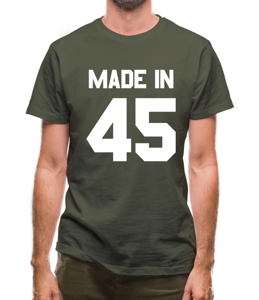 Made In '45 Mens T-Shirt Made In '45 Mens T-Shirt
