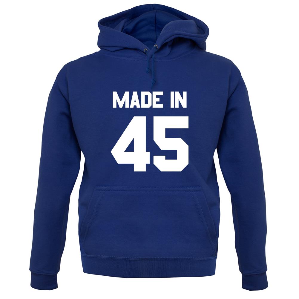 Made In '45 unisex hoodie Made In '45 unisex hoodie