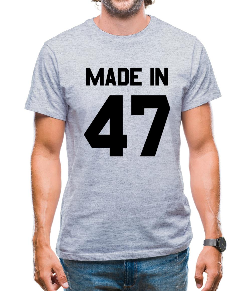 Made In '47 Mens T-Shirt Made In '47 Mens T-Shirt