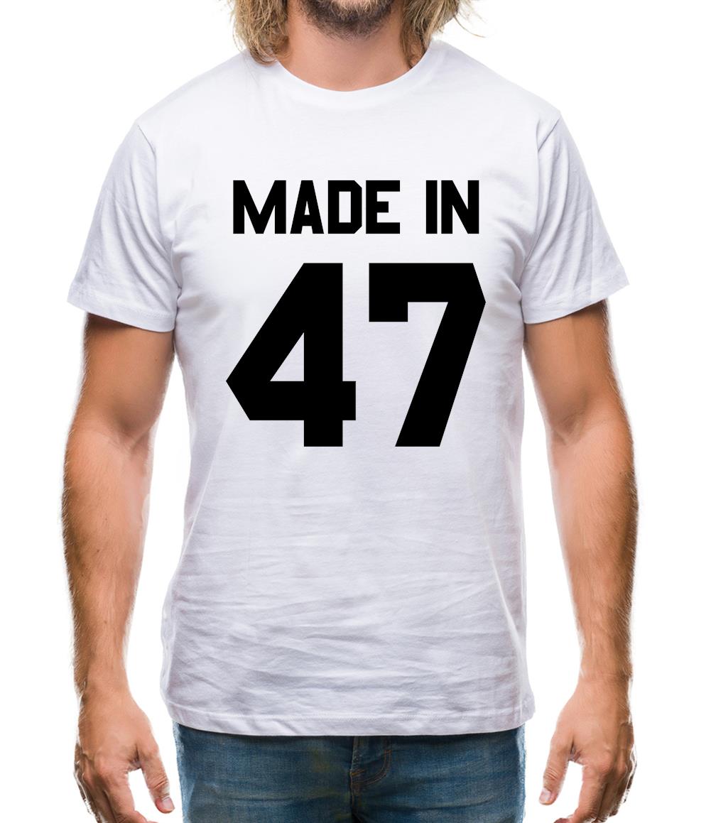 Made In '47 Mens T-Shirt Made In '47 Mens T-Shirt
