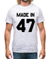 Made In '47 Mens T-Shirt Made In '47 Mens T-Shirt