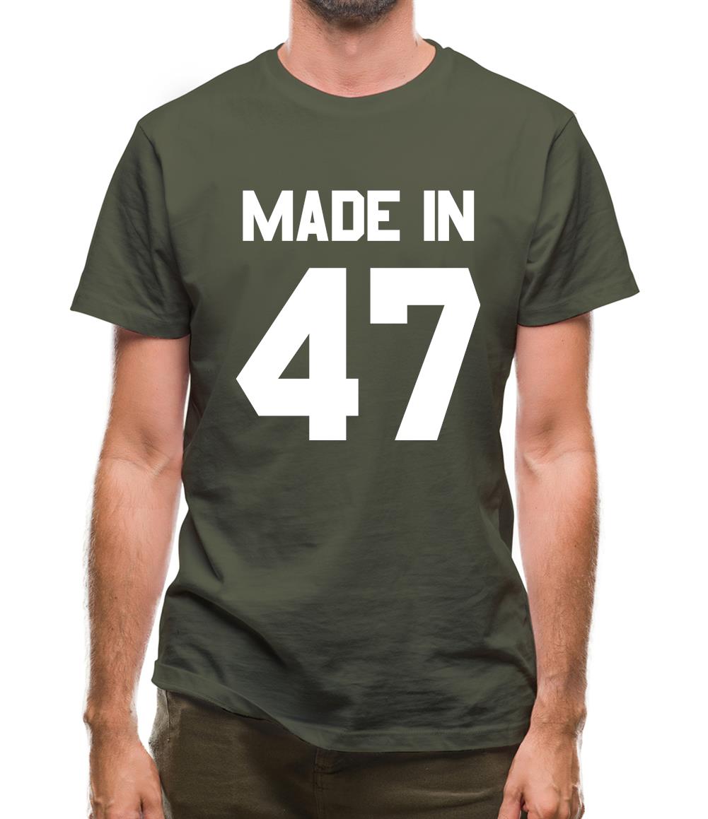 Made In '47 Mens T-Shirt Made In '47 Mens T-Shirt