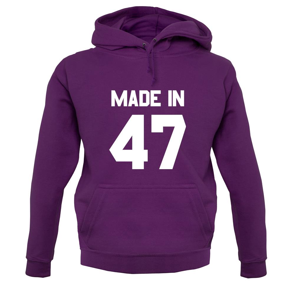 Made In '47 unisex hoodie Made In '47 unisex hoodie